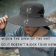 Wide Brim Bucket Hat Sun Hat for Men & Women UPF 50+ UV