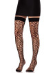 Fractured Net Thigh Highs