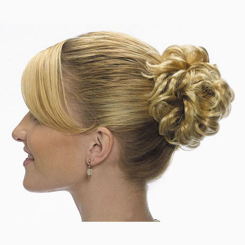 Curly Synthetic Hair Scrunchie