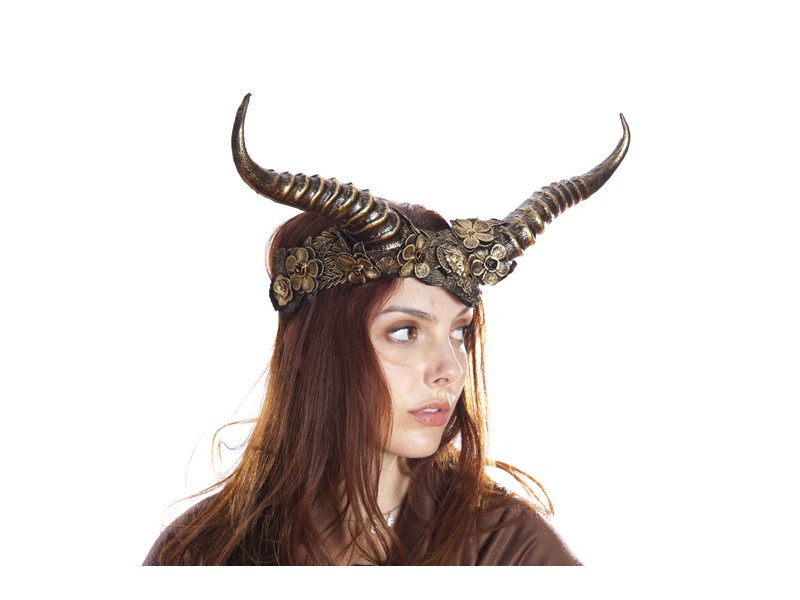 Vintage Style Horned Headband Imaginations Costume & Dance