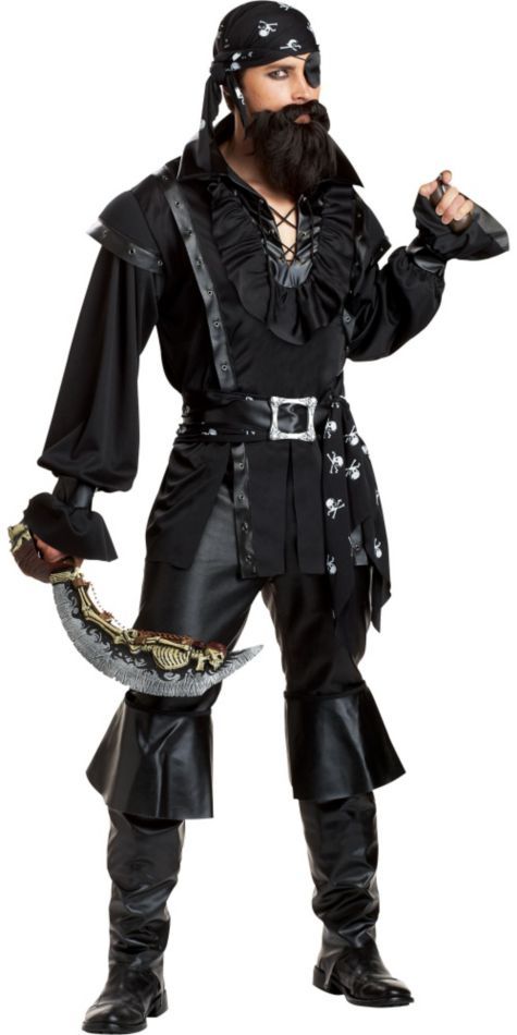Plundering Pirate Mens Costume 8416
