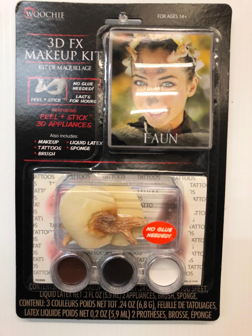 3d Fx Makeup Kit Faun Peel Stick Appliance Accessories