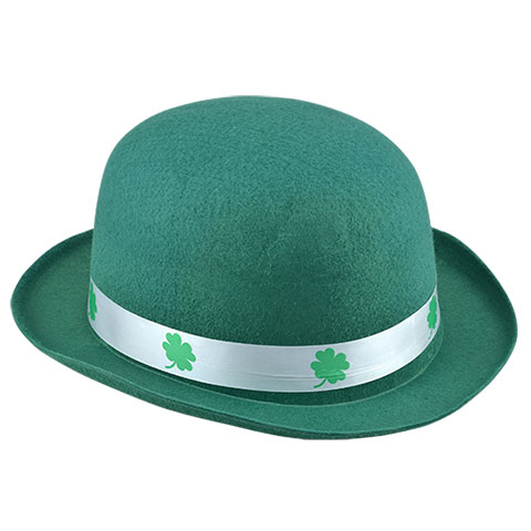 st patrick's day bowler hat