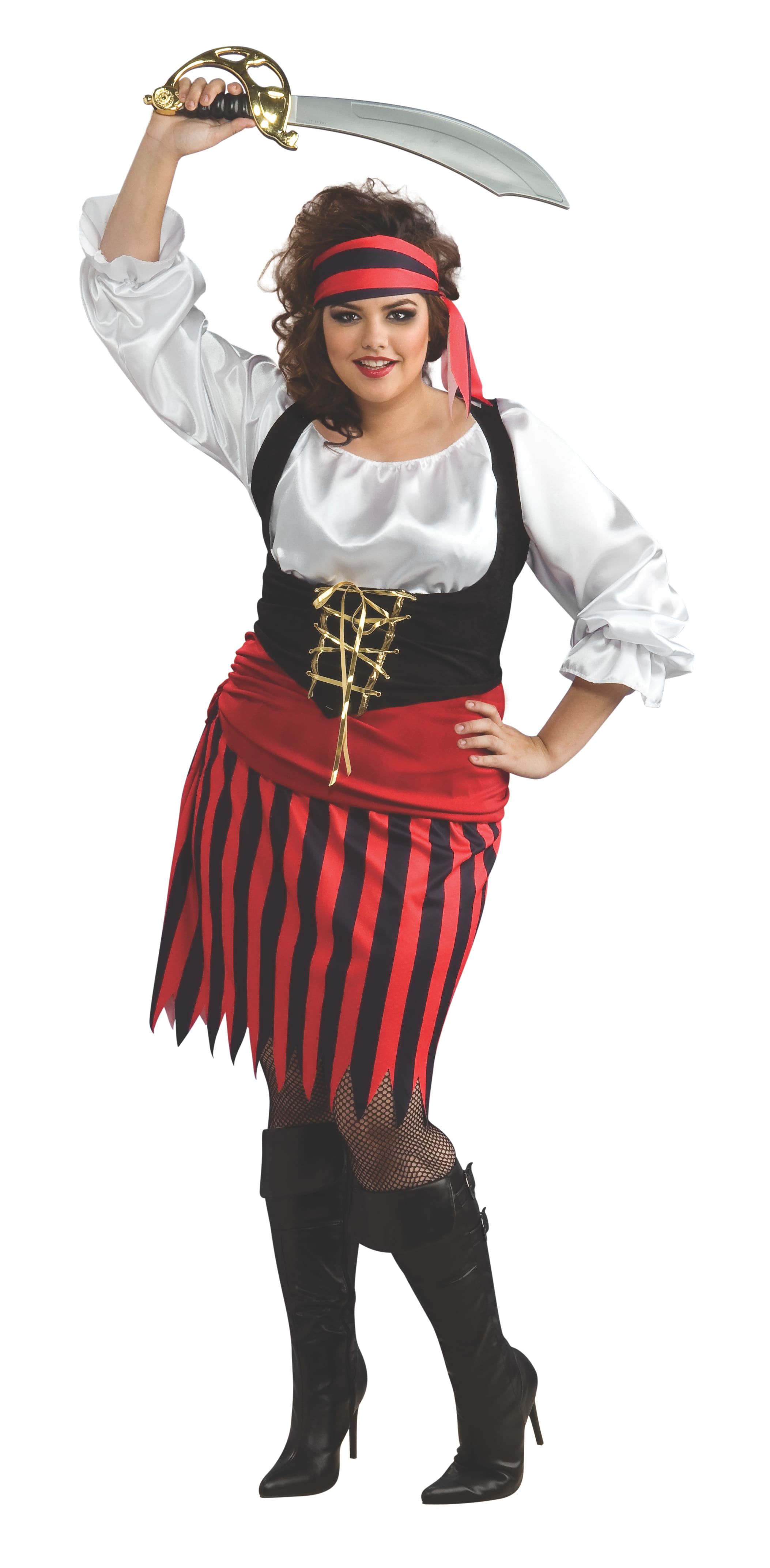 California Costumes Brazen Buccaneer Women's Costume, Large