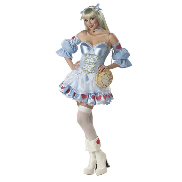 Alice In Wonderland Rebel Toons Adult Costume - Imaginations Costume ...