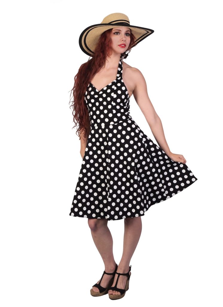 Pin-Up Polka Dot Dress - Imaginations Costume & Dance
