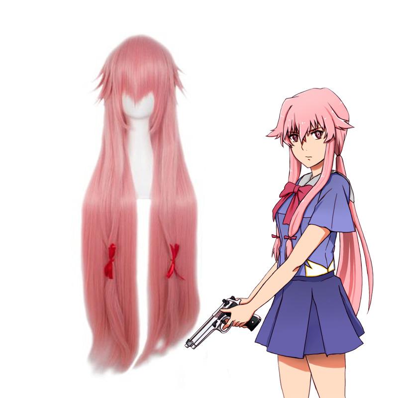 The wig rose to Yuno in Mirai Nikki