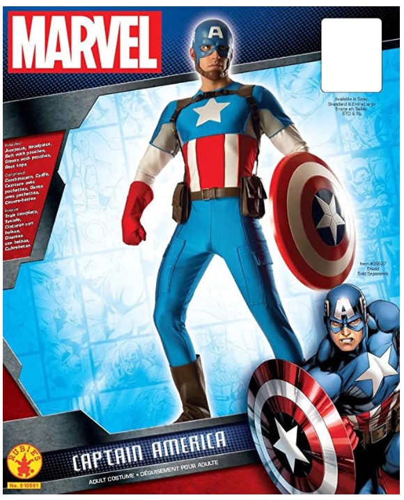 Captain America Grand Heritage Men's Costume