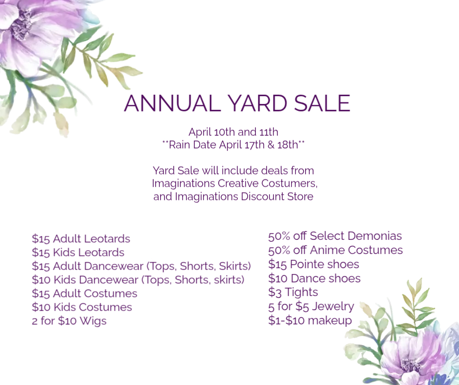 2026 Annual Yard Sale 