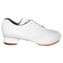 Bloch Women's White Tap Flex w/ Stevens Stompers Clogging Tap Dance Shoes