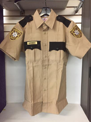 Sheriff Grimes Authentic Sheriff Uniform Shirt (770003) - Imaginations ...