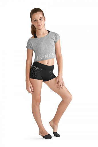 loose dance crop tops
