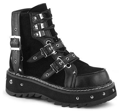 日本未発売+関税込☆ DEMONIA LILITH-210 Demonia Womens Ankle Boots Lilith-278 - Imaginations Costume