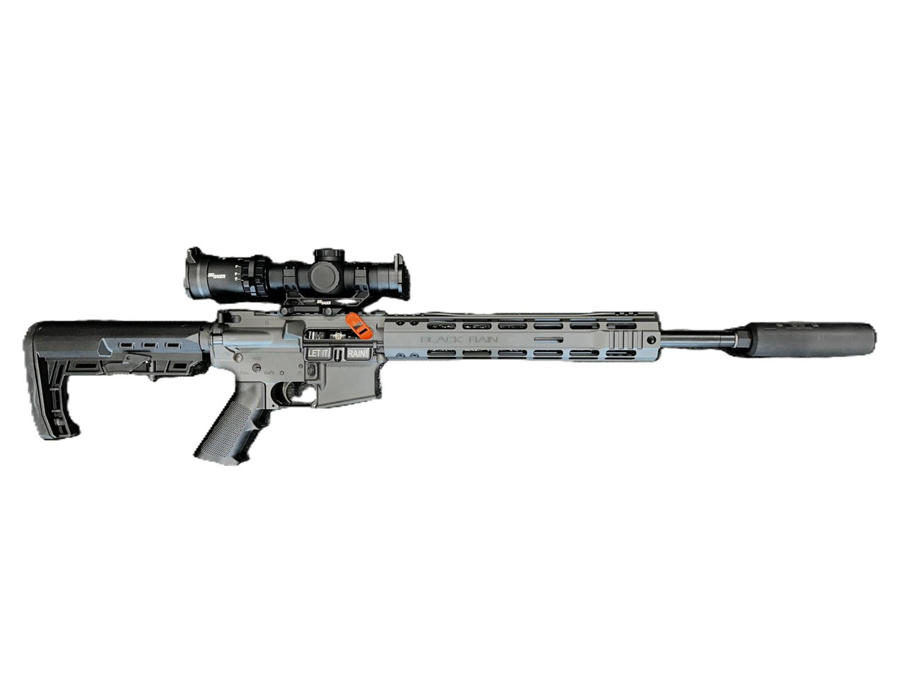 BRO SPEC 15 5.56 + SIG TANGO MSR COMPACT 10X24 SCOPE + GEMTECH