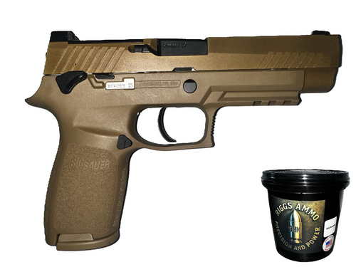 BUNDLE | SIG SAUER M17 CSS 9MM + 9MM BULLET BUCKET - 300 COUNT