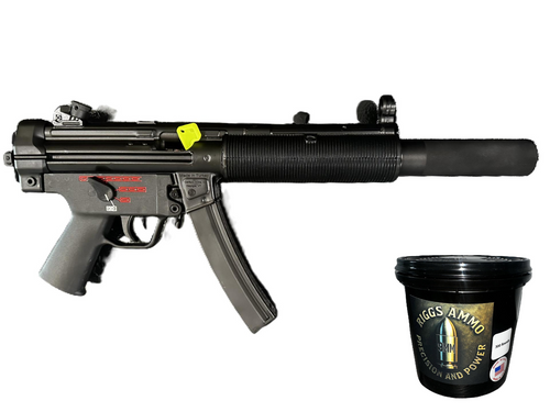 BUNDLE | CENTURY ARMS AP5SD 9MM + 9MM BULLET BUCKET - 300 COUNT