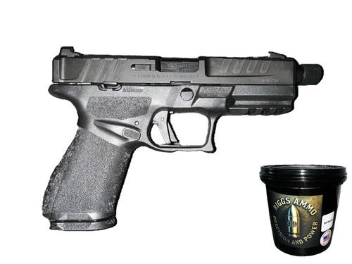BUNDLE | SPRINGFIELD ARMORY ECHELON 4.0C 9MM BLACK + 9MM BULLET BUCKET - 300 COUNT