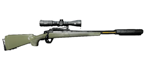 CVA CASCADE SR .308 WIN GREEN + ANECHOX 30L SUPPRESSOR + EOTECH VUDUX 2-12X RIFLESCOPE + OPTIC MOUNT