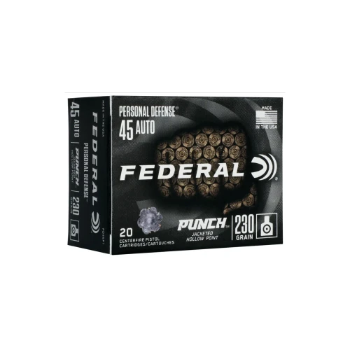 Federal Punch 45 Auto 230GR JHP 20 ct