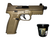 BUNDLE | FN 509 TACTICAL 9MM TAN + 9MM BULLET BUCKET - 300 COUNT