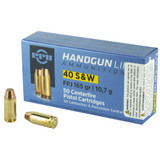 Prvi Partizan - 40 S&W - 165gr FMJ - 50rd