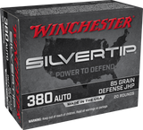 Winchester - 380 ACP - 85gr SilverTip HP - 20rd