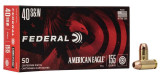 Federal - 40 S&W - 155gr FMJ - 50rd