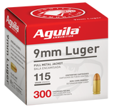 Aguila - 9mm - 115gr FMJ - 300rd Aguila - 9mm - 115gr FMJ - 300rd