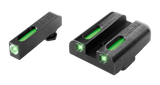 TFX - 3 Dot Green w/White Glock 20,21,25,28-32,37,40,41