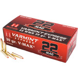 Hornady - 22 Mag - 30gr V-Max - 200rd