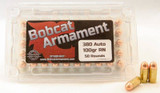 Bobcat Armament - 380 Auto - 100gr RN 50rd