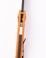 Stitch - Auto S/E Orange Tangerine Black Partially Serrated