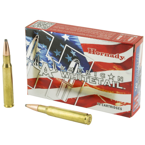 Hornady - 30-06 - 180gr SP - 20rd American Whitetail Hornady - 30-06 - 180gr SP - 20rd American Whitetail