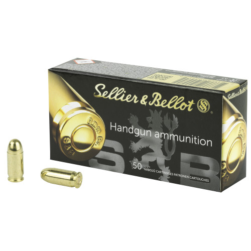 Sellier & Bellot - 380 ACP - 92gr FMJ - 50rd Sellier & Bellot - 380 ACP - 92gr FMJ - 50rd