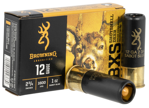 Browning - 12ga 2-3/4" 1oz Sabot Slug - 5rd
