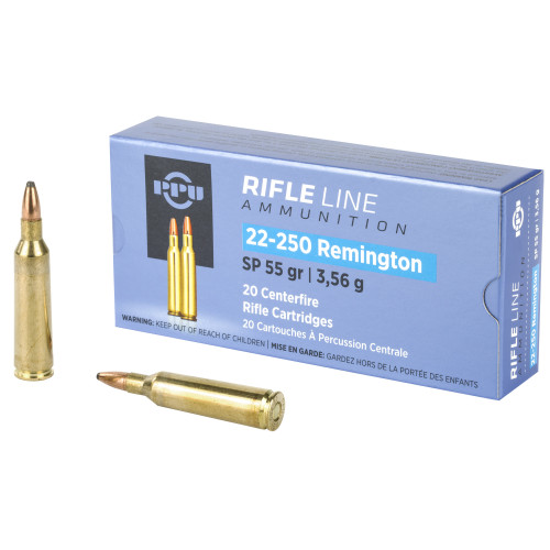 Prvi Partizan - 22-250 Rem - 55gr SP - 20rd