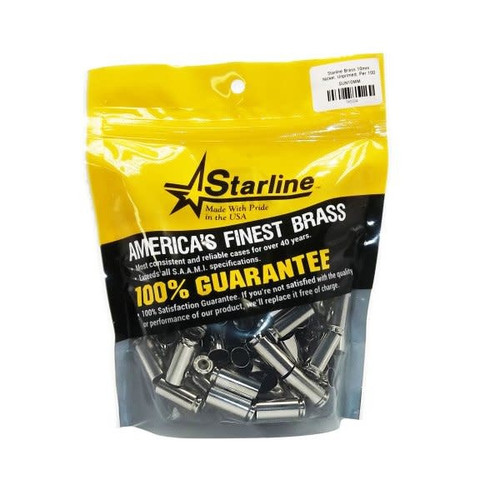 10mm Auto Nickel Brass 100ct 10mm Auto Nickel Brass 100ct