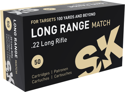 SK - 22LR - 40gr LRN Long Range Match - 50rd SK - 22LR - 40gr LRN Long Range Match - 50rd