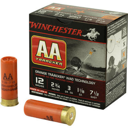 Winchester - 12ga 2-3/4" 1.25oz #7.5 - 25rd TrAAcker Winchester - 12ga 2-3/4" 1.25oz #7.5 - 25rd TrAAcker