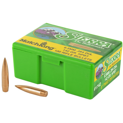Sierra (.264") - 142gr Matchking - 100ct