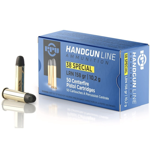 Prvi Partizan - 38 Special - 158gr LRN - 50rd