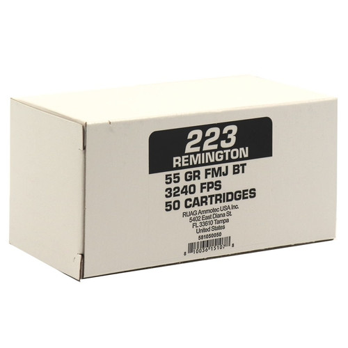 Geco - 223 Remington - 55gr FMJ - 50rd