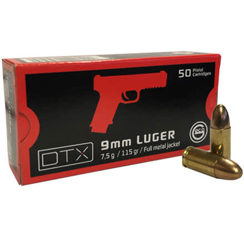Geco - 9mm - 115gr FMJ DTX - 50rd