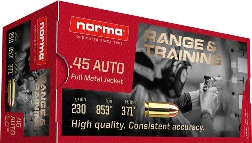 Norma - 45 ACP - 230gr FMJ - 50rd