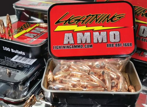 Lightning (.224") - 55gr FMJ - 100ct Lightning (.224") - 55gr FMJ - 100ct