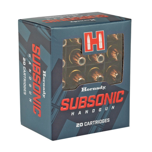 Hornady - 40 S&W - 180gr XTP SubSonic - 20rd