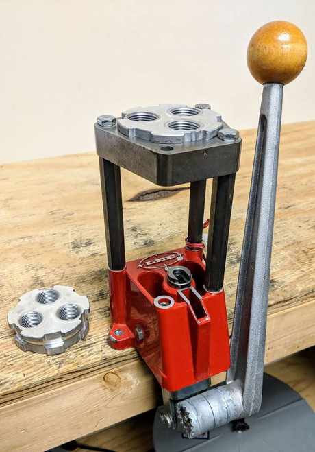Used Lee 3 Hole Turret Press w/ Manual Index