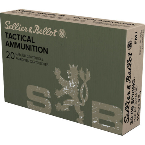 Sellier & Bellot - 30-06 - 150gr FMJ - 20rd