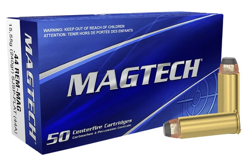 Magtech - 44 Magnum - 240gr SJSP - 20rd Magtech - 44 Magnum - 240gr SJSP - 20rd