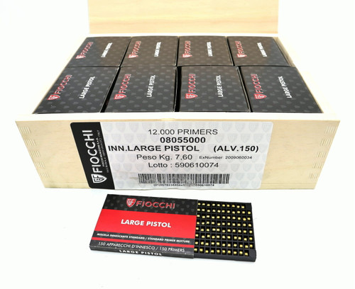Fiocchi - Large Pistol Primers - 12,000ct Fiocchi - Large Pistol Primers - 12,000ct